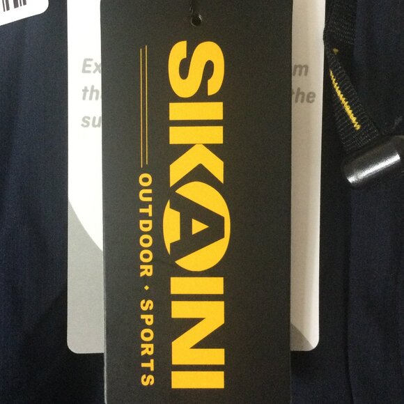 NWT Sikaini Pants Mens Small Black UPF50+ Belt Front & Rear Zipper Pockets - Picture 4 of 11